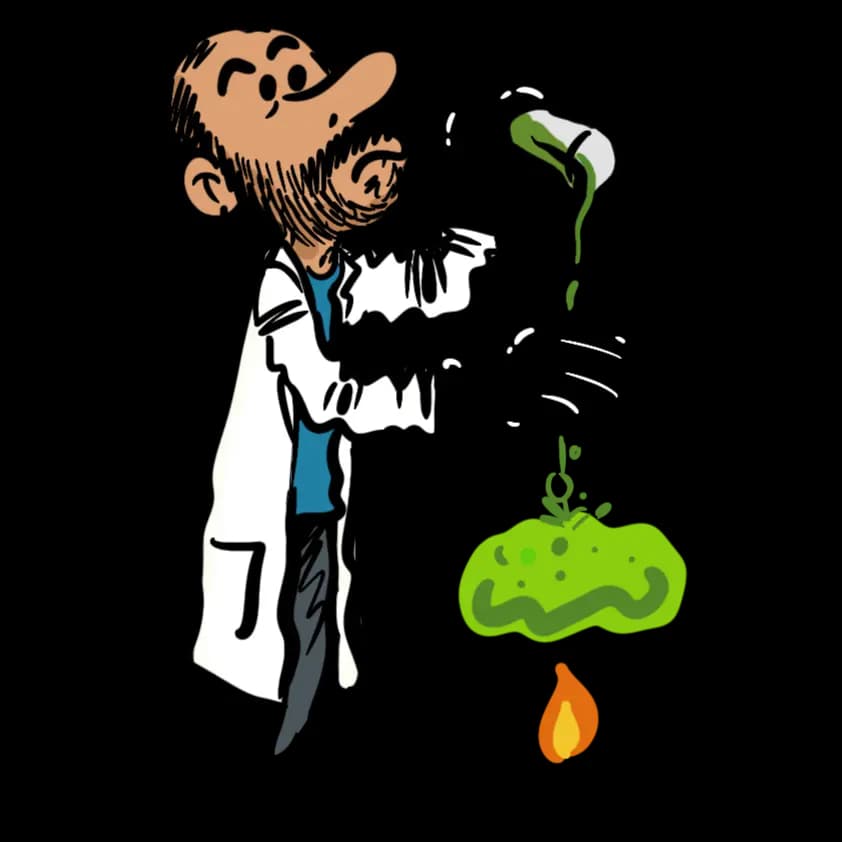 Viñeta de Felix como doctor